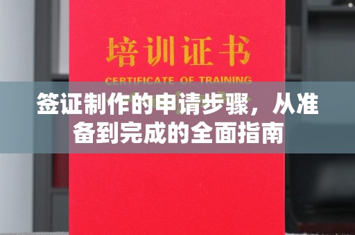 常宁签证制作的申请步骤，从准备到完成的全面指南